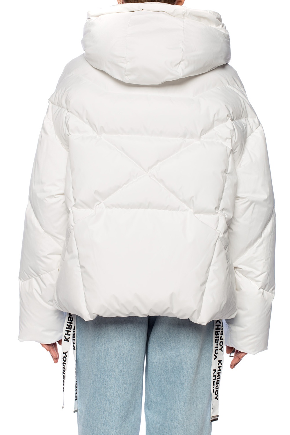 Khrisjoy ‘Khris’ quilted hooded down jacket